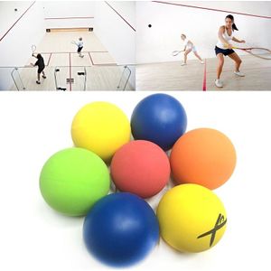Amerikaanse standaard racquetball rubber holle bal  diameter: 5.5 cm  willekeurige kleur levering