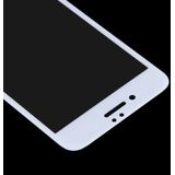 Voor de iPhone 7 0 26 mm 9H oppervlakte hardheid 4D Curverd Arc explosieveilige HD zeefdruk Tempered glas volledige scherm Film (wit)