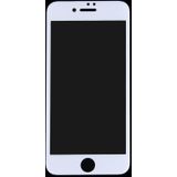 Voor de iPhone 7 0 26 mm 9H oppervlakte hardheid 4D Curverd Arc explosieveilige HD zeefdruk Tempered glas volledige scherm Film (wit)
