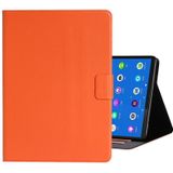 Voor Samsung Galaxy Tab A8 10.5 2021 Pure Color Lederen Tablet Case (Oranje)