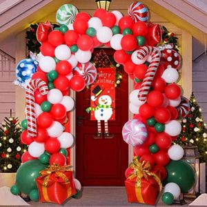 Kerstdecoratie boog ballon set  stijl: set 4