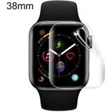 Voor Apple Watch 38mm zachte hydrogel film volledige dekking front Protector