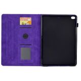 Voor iPad mini 5 / 4 / 3 / 2 / 1 Rhombus relif lederen Smart Tablet Case