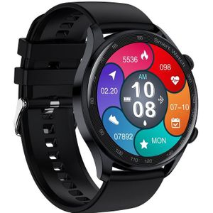 AK32 1 36 inch IPS Touch Screen Smart Watch  ondersteunen Bluetooth -oproep/bloed zuurstofmonitoring  stijl: siliconen horlogeband