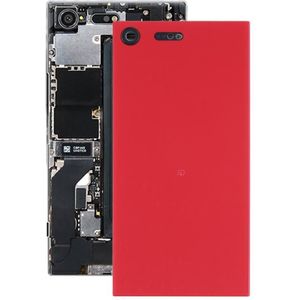 Originele Batterij Back Cover met Camera Lens voor Sony Xperia XZ Premium (Rood)