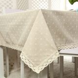 Lace tafelkleed koffietafel multifunctionele cover handdoek  grootte: 140x180cm