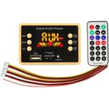 Auto 5V kleur scherm Audio MP3 speler decoder Board FM radio TF kaart USB  met Bluetooth functie & afstandsbediening