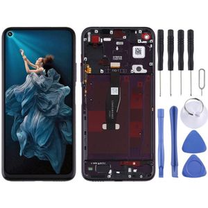 LCD-scherm en digitizer volledige assemblage met frame voor Huawei Honor 20 Pro (zwart)