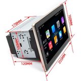 SX2 Auto 10 1 inch Double Din Shaking Head Android 10.1 Navigatie Machine Radio Ontvanger  Ondersteuning FM & Bluetooth & GPS