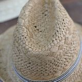 Britse stijl zomer stro weven Panama strand zon hoed  grootte: Kinder modellen (53-54cm (kaki)