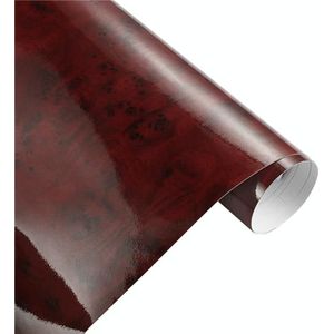 PVC Vinyl Wrap Sticker Decal Film  Maat: 50cm x 200cm (Glossy Wood Grain D)