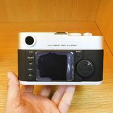 Niet-werkende Fake Dummy DSLR Camera Model Foto Studio Props voor Leica M  Hood Lens (zilver)
