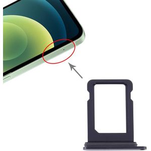 SIM-kaartlade voor iPhone 12 Mini(Zwart)