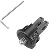 1/4 inch schroef verstelbare metalen actiecamera-adapter