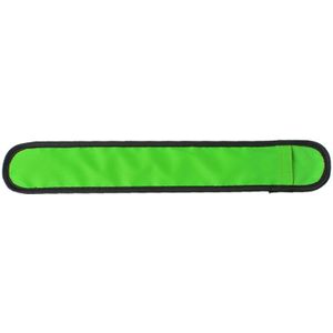 LED lichtgevende klap Pat cirkel Outdoors sport armband  kleine  Size:26*4cm(Green)
