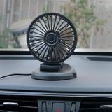 F409 auto fan algemene auto schudden hoofd ventilator (USB-interface 5V)