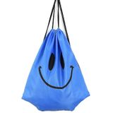 10 PCS Beach Fitness Swimming Drawing Waterdichte tas (Blue Smiley Face)