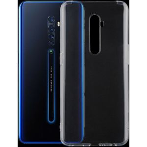 Voor OPPO Reno 2 0 75 mm ultradunne transparante TPU Case