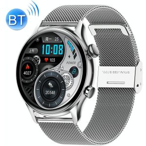 Ochstin 5HK8 Pro 1 36 inch rond scherm Bloedzuurstof Bloeddrukbewaking Bluetooth Smart Watch  band: staal