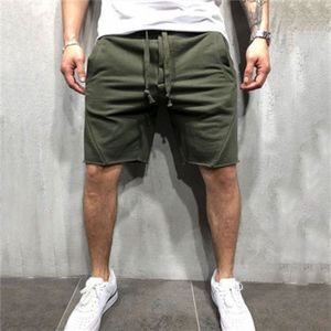 Mannen Solid Pocket Casual Zomer Jogging Halve Lengte Shorts Basketbal Shorts  Maat: M(Groen)