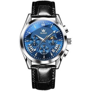 OLEVS 2876 Heren multifunctioneel sport chronograaf quartz horloge
