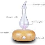 Wood Essential Oil Diffuser Aromatherapy Machine  Plug Specification:EU Plug(Lichtbruin)