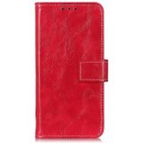 Voor Samsung Galaxy A82 5G Retro Crazy Horse Texture horizontale flip lederen hoesje met houder en kaart slots & fotolijst & portemonnee (rood)