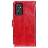 Voor Samsung Galaxy A82 5G Retro Crazy Horse Texture horizontale flip lederen hoesje met houder en kaart slots & fotolijst & portemonnee (rood)