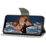 Voor iPhone 12/12 Pro Painted Pattern Horizontal Flip Leathe Case (Unicorn)