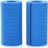 1 paar Dumbbell Barbell Grip Silicone Dikke Bar handgrepen