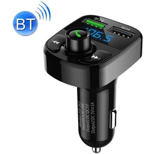 HY82 auto MP3 Bluetooth-ontvanger Dual USB Autolader  Specificatie: Snelle oplaadversie