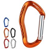 XINDA 22KN Rock Climbing Straight Quickdraw veerbelaste poortgesp aluminium karabijnhaak