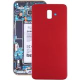 Batterij achtercover voor Galaxy J6 PLUS  J610FN/DS  J610G  J610G/DS  SM-J610G/DS (rood)
