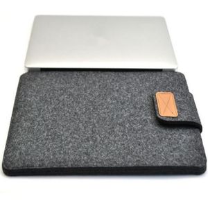 Verticale vilt laptop tas tablet mouw tas  maat: 14 inch