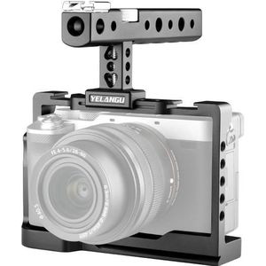 Yelangu C24 Video Camera Cage Stabilizer Kit met handvat voor Sony Alpha 7C / A7C / ILCE-7C