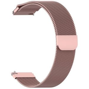 Voor Galaxy SM R800 46mm Milanese Strap (Rose Pink)