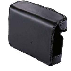 Full Body Camera PU leder Camera Case tas met riem voor Panasonic Lumix GF7 / GF8 / GF9 (12-32mm/14-42mm Lens) (zwart)