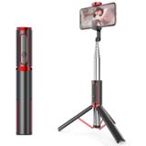 M18 draagbare Selfie stick afstandsbediening mobiele telefoon houder (rood)