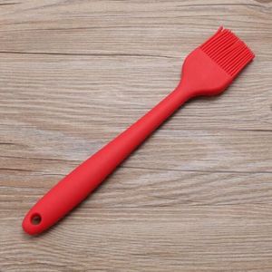 Siliconen borstel bakken BBQ olie borstels barbecue tools voor keuken tool (rood)