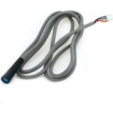 2 stks stroom adapter controller kabel plug oplaadkabel voor Xiaomi Mijia M365 elektrische scooter  kabel lengte: 1 2 m (grijs)