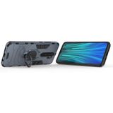 Voor Xiaomi Redmi Note 8 Pro Panther PC + TPU Schokbestendige beschermhoes (blauw)