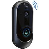 M108 720P 6400mAh Smart WIFI Video visuele deurbel  Support telefoon tele-Monitoring & Real-time spraak Intercom (zwart)