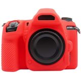 PULUZ Soft Siliconen Beschermhoes voor Nikon D780(Rood)