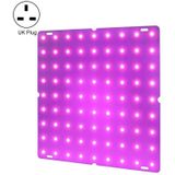 LED-plantengroei licht Indoor Quantum Board Plant Vullicht  Stijl: D2 25W 81 Kralen Britse plug (roze paars)