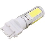 2 stks T25 enkele draad 1250LM 20W + 5W 5 x COB LED wit licht auto Mistlamp lamp  DC 12V