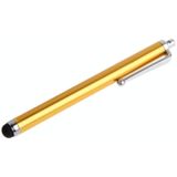 Hoog-gevoelige Touch Pen / capacitieve Stylus Pen voor iPhone 5 & 5S & 5C / 4 & 4S  iPad Air / iPad 4 / iPad mini 1 / 2 / 3 / nieuwe iPad (iPad 3) / iPad 2 / iPad en alle Capacitieve Touch Screen (Gold)(Orange)