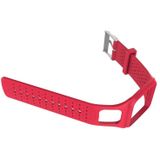 Siliconen sport polsband voor TomTom 1-serie loper/cardio (rood)