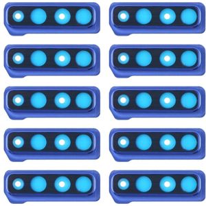 10 PCS-cameralenshoes voor Galaxy A9 (2018) A920F/DS (blauw)