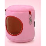 Flanel cilinder huisdier huis Warm Hamster hangmat opknoping Bed kleine huisdieren Nest  S  Size:10*9*9cm(Pink)