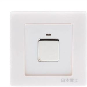 T288 Drie-draads systeem Wall Mount Touch Sensor licht Switch(White)